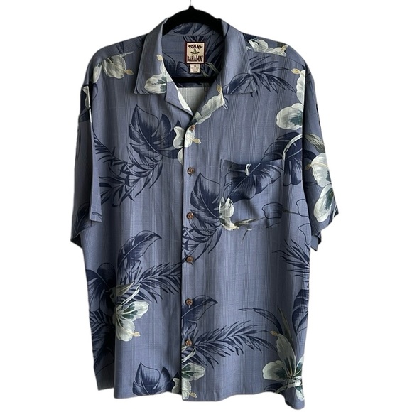 Tommy Bahama Other - Tommy Bahama 100% Silk Button up tropical shirt